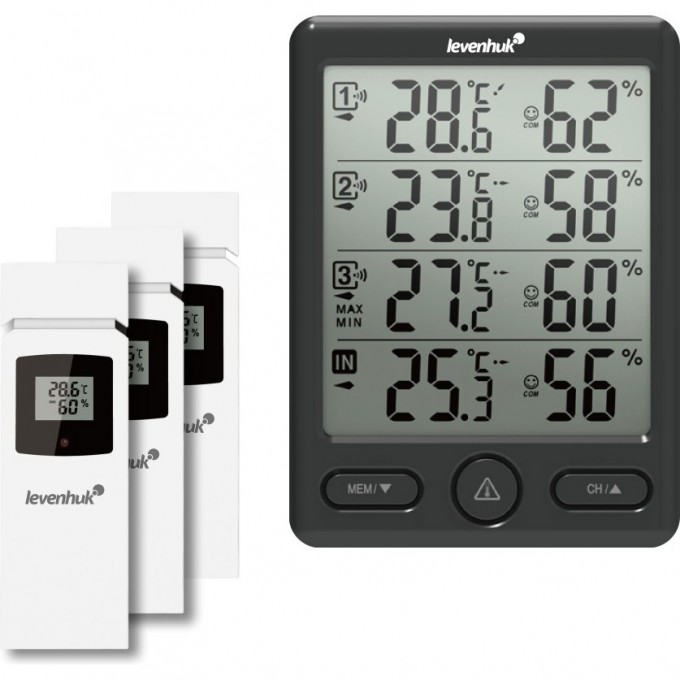 Метеостанция LEVENHUK WEZZER PLUS LP20 78892 Метеостанция LEVENHUK WEZZER PLUS LP20 78892