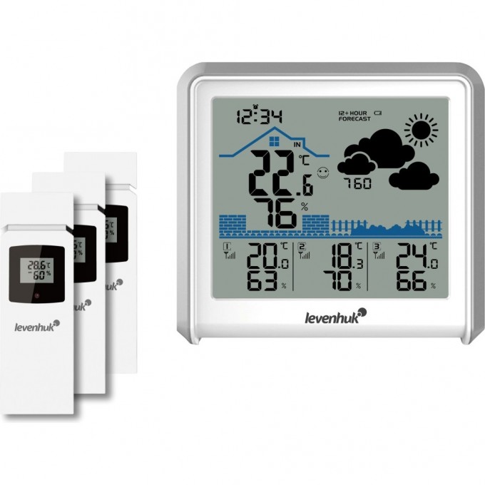 Метеостанция LEVENHUK WEZZER PLUS LP50 78895 Метеостанция LEVENHUK WEZZER PLUS LP50 78895