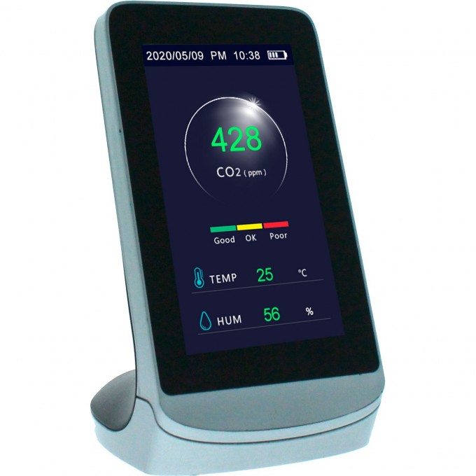 Монитор качества воздуха LEVENHUK WEZZER AIR MC60 81403 Монитор качества воздуха LEVENHUK WEZZER AIR MC60 81403